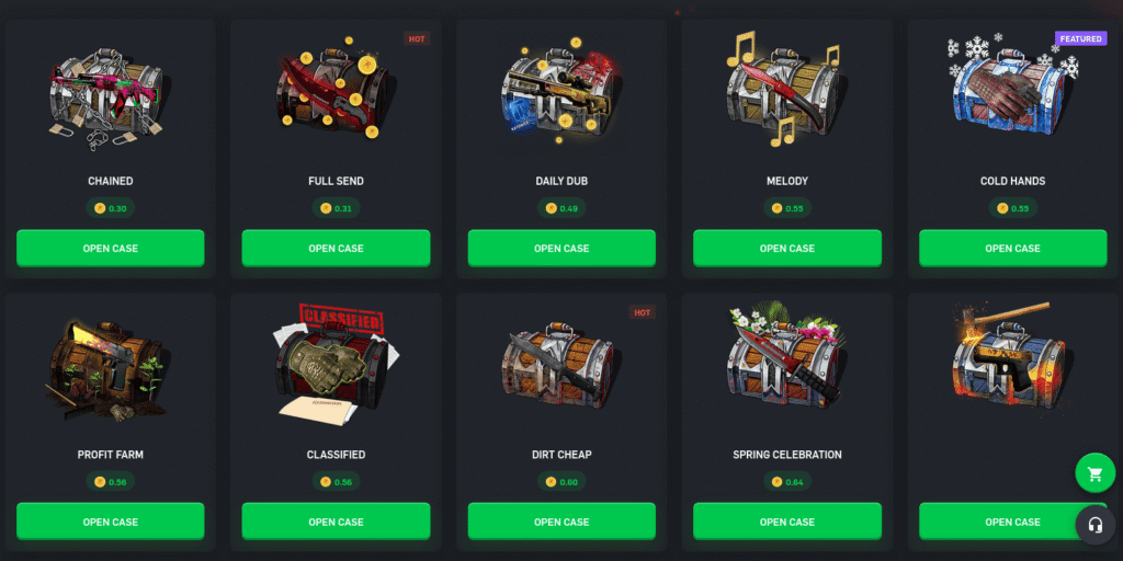 CS2 (ex CS:GO)  Bonuses - Cases